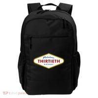 Las Vegas Fabulous Thirtieth Birthday Backpack thumb 0