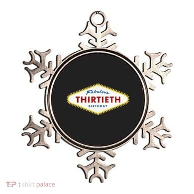 Las Vegas Fabulous Thirtieth Birthday Ornament