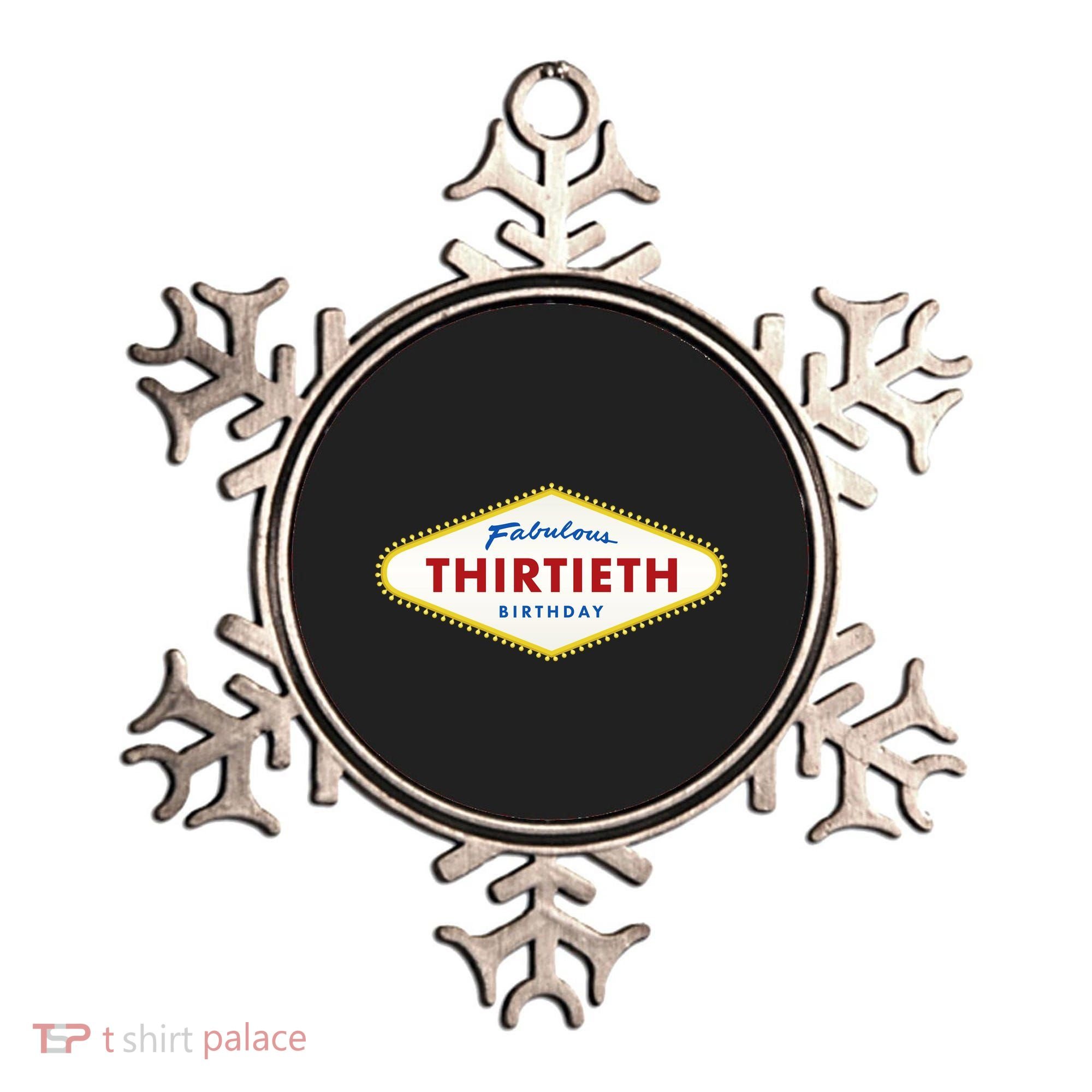 Las Vegas Fabulous Thirtieth Birthday Ornament