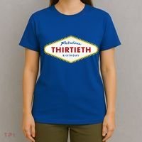 Las Vegas Fabulous Thirtieth Birthday T-Shirt thumb 4
