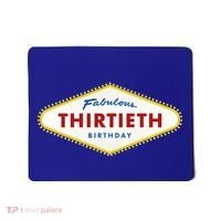 Las Vegas Fabulous Thirtieth Birthday Mousepad thumb 0