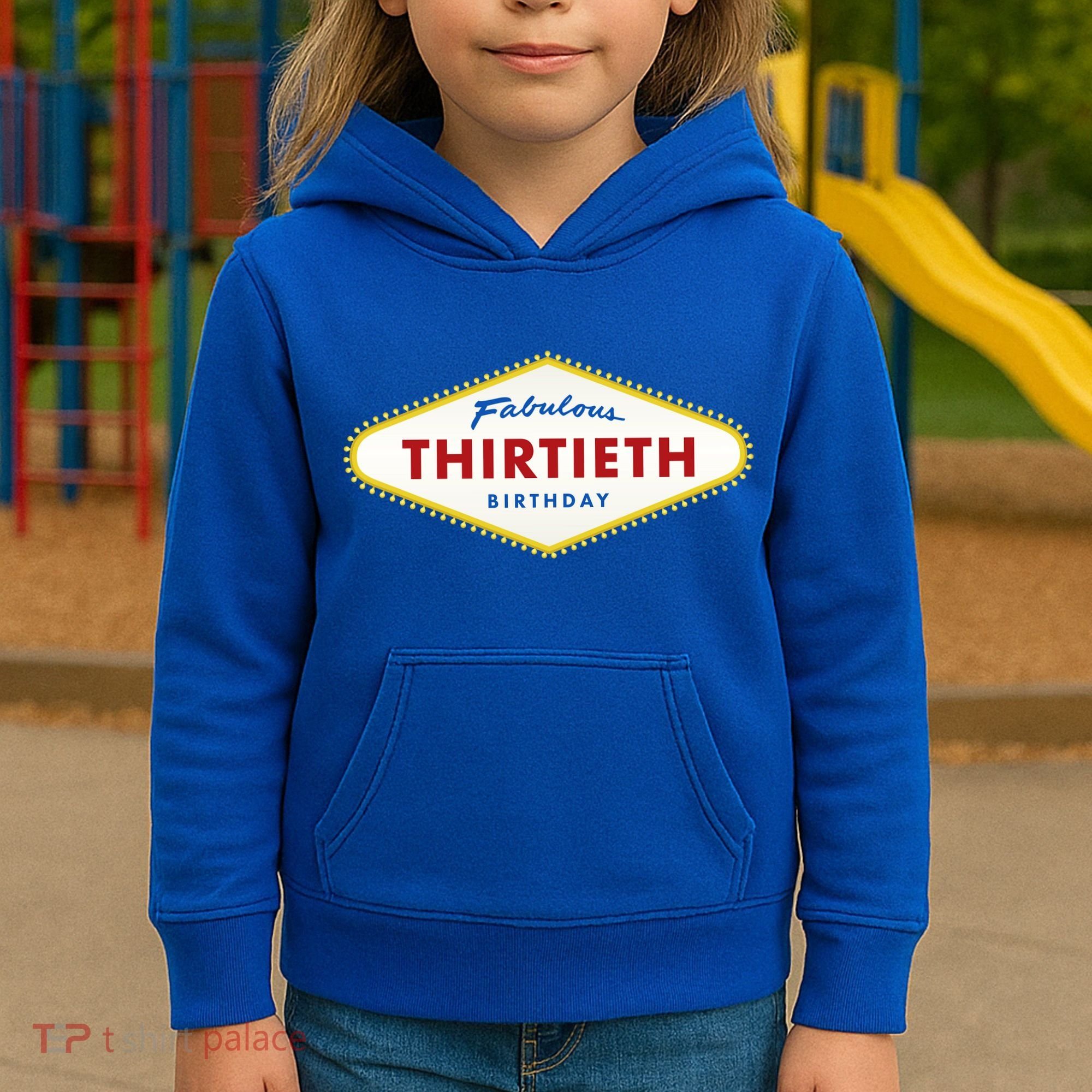 Las Vegas Fabulous Thirtieth Birthday Kids Hoodie
