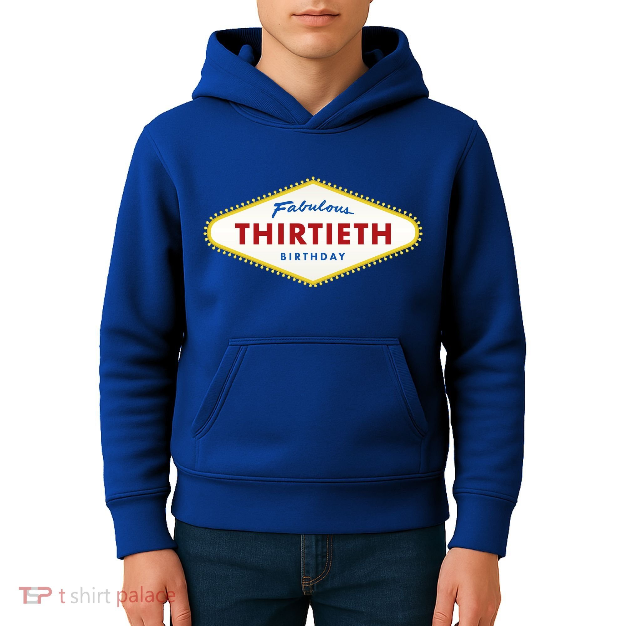 Las Vegas Fabulous Thirtieth Birthday Kids Hoodie