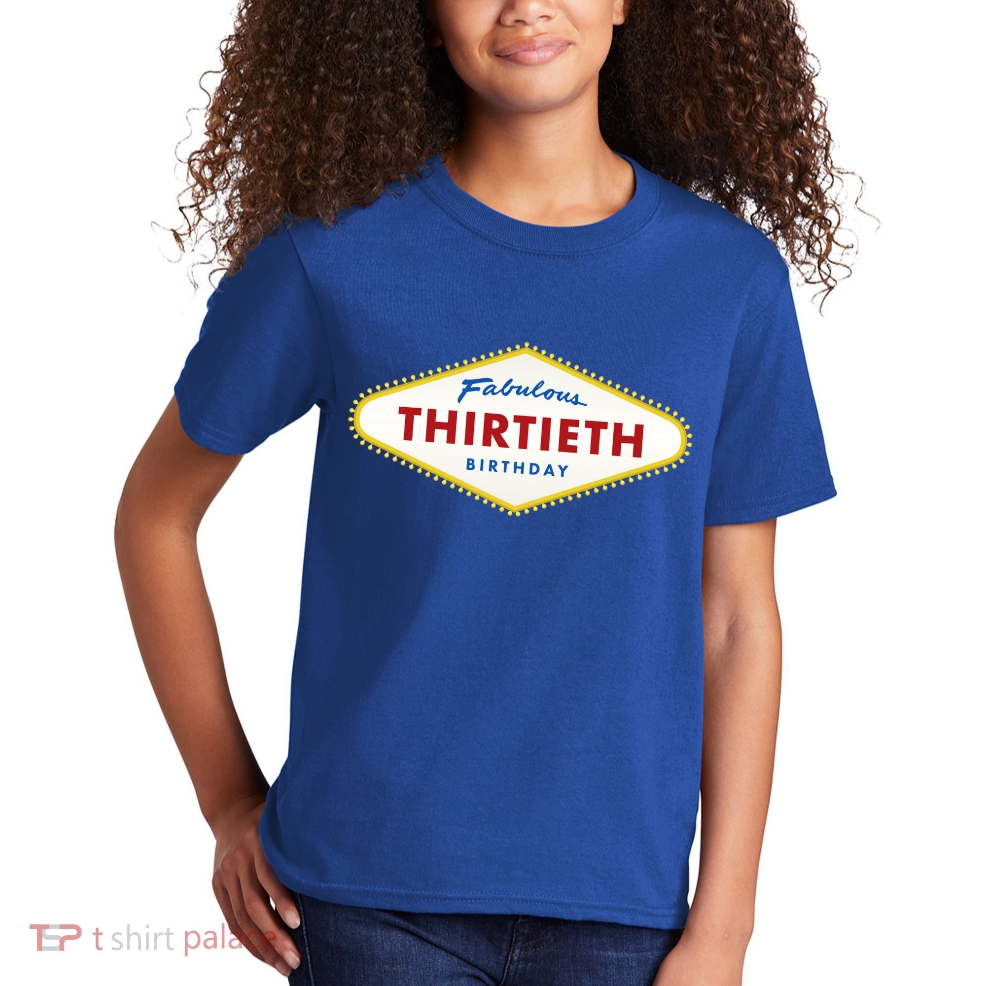 Las Vegas Fabulous Thirtieth Birthday Kids T-Shirt