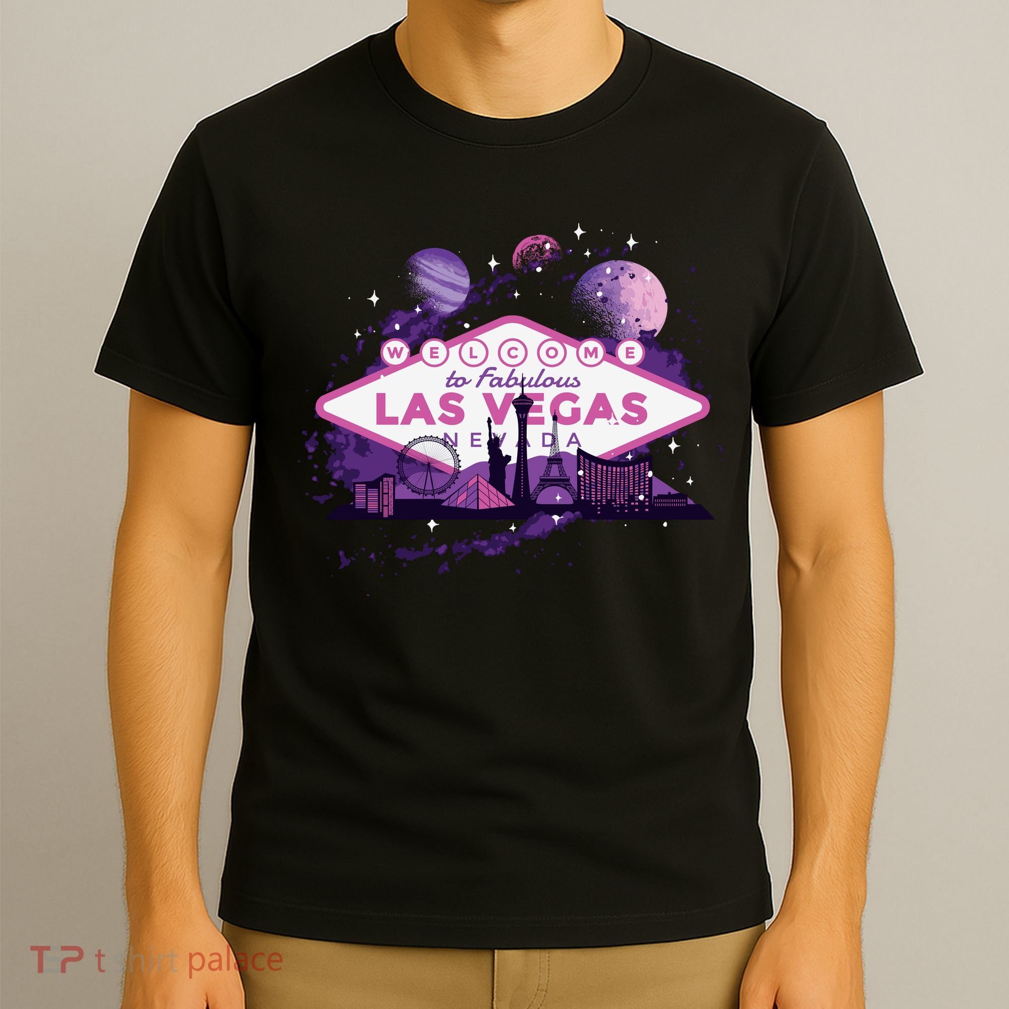 Las Vegas Galaxy Skyline T-Shirt