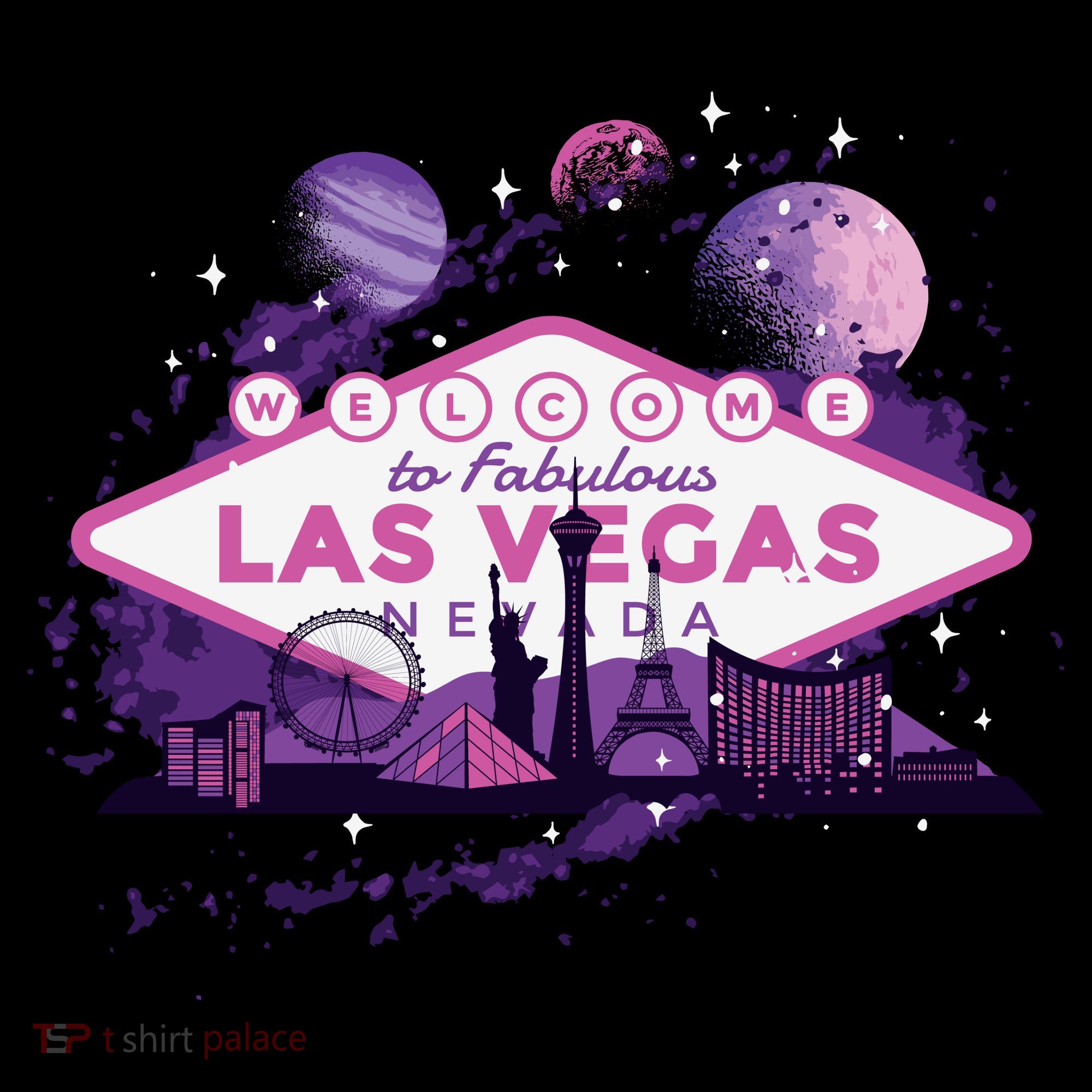 Las Vegas Galaxy Skyline Coffee Mug