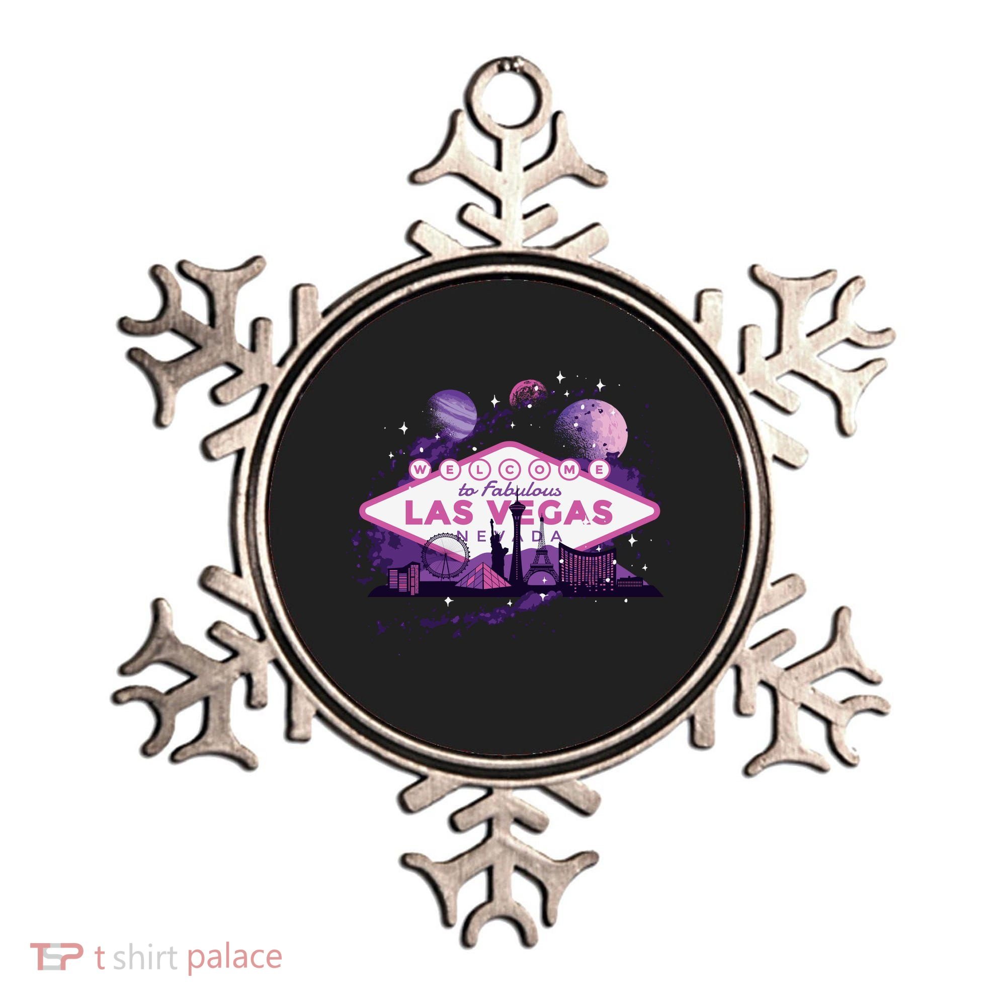 Las Vegas Galaxy Skyline Ornament