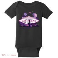 Las Vegas Galaxy Skyline Baby Bodysuit thumb 0