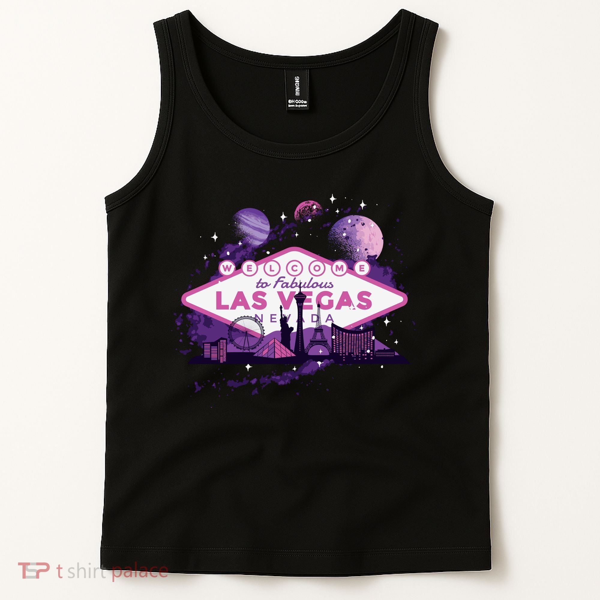 Las Vegas Galaxy Skyline Tank Top