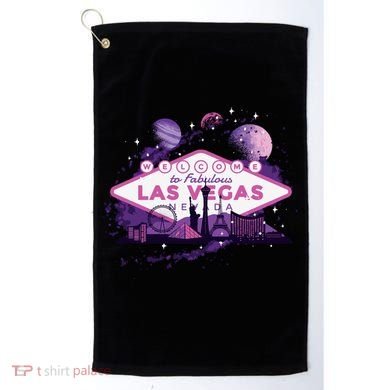 Las Vegas Galaxy Skyline Golf Towel