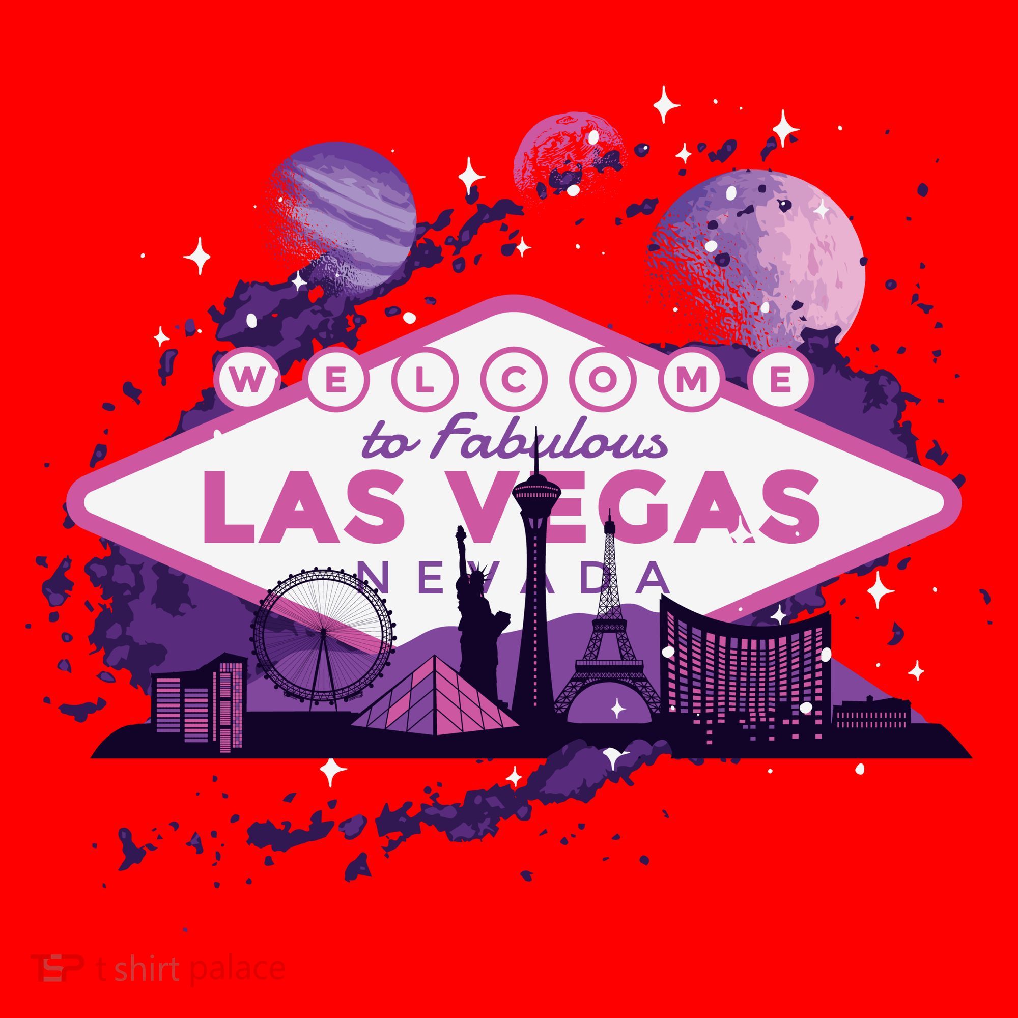 Las Vegas Galaxy Skyline Santa Hat