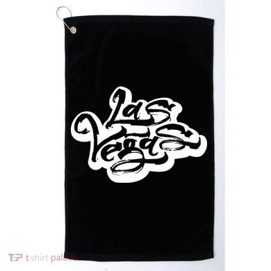 Las Vegas Graffiti Golf Towel