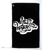 Las Vegas Graffiti Golf Towel thumb 0