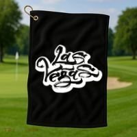 Las Vegas Graffiti Golf Towel thumb 1