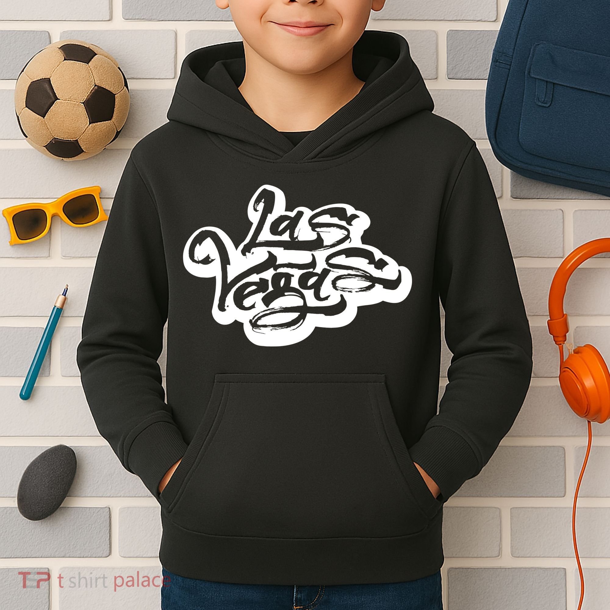 Las Vegas Graffiti Kids Hoodie