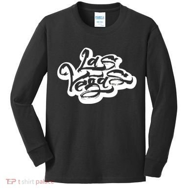 Las Vegas Graffiti Kids Long Sleeve Shirt