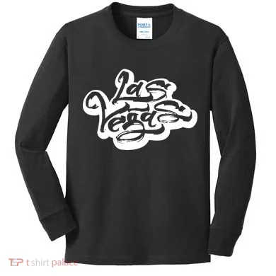 Las Vegas Graffiti Kids Long Sleeve Shirt