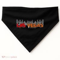Las Vegas Graffiti Skyline USA-Made Doggie Bandana thumb 0