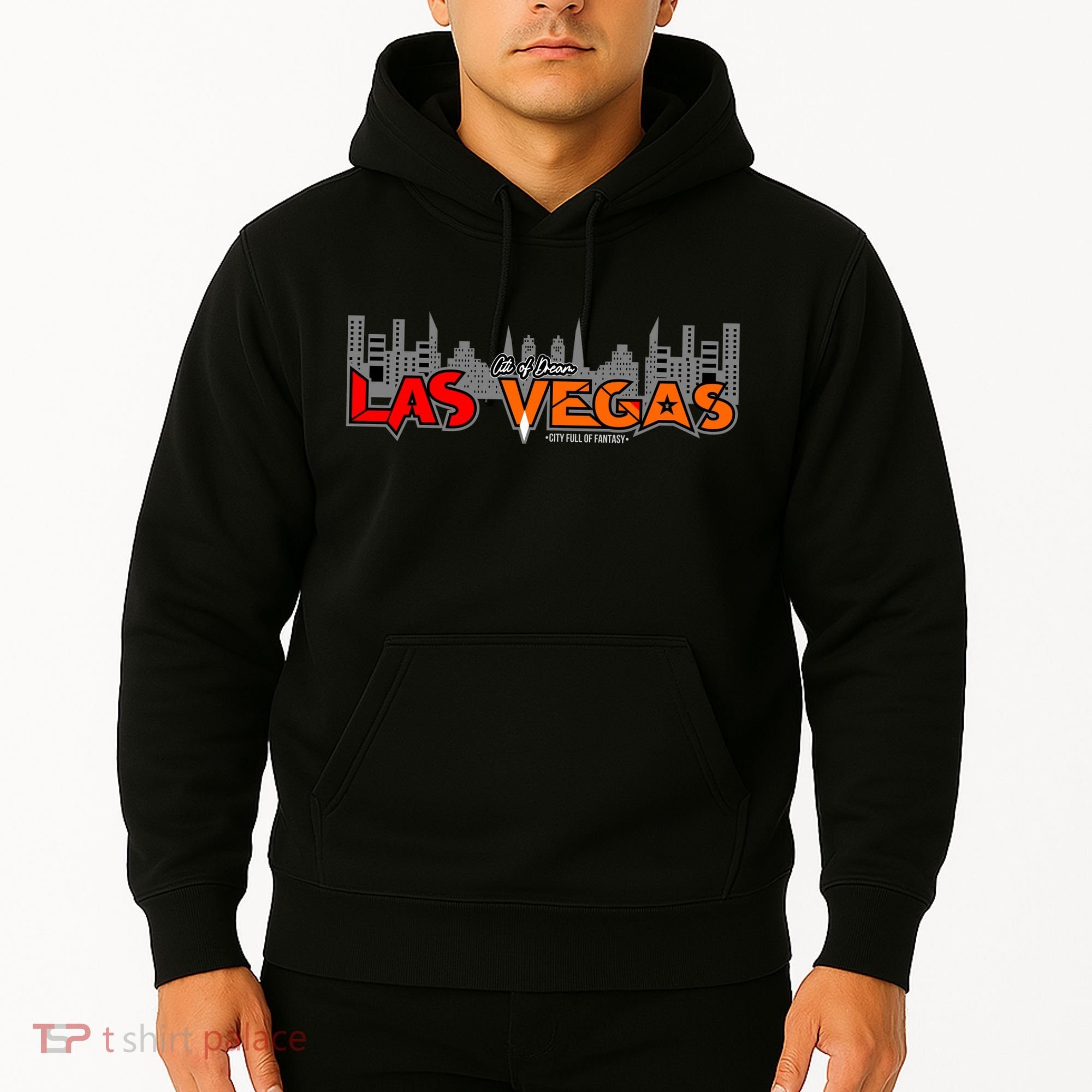 Las Vegas Graffiti Skyline Hoodie