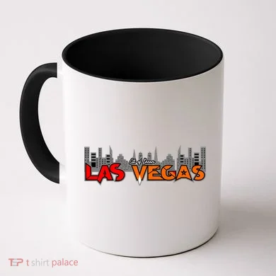 Las Vegas Graffiti Skyline Coffee Mug