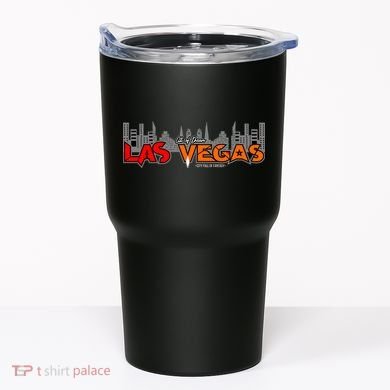 Las Vegas Graffiti Skyline Tumbler