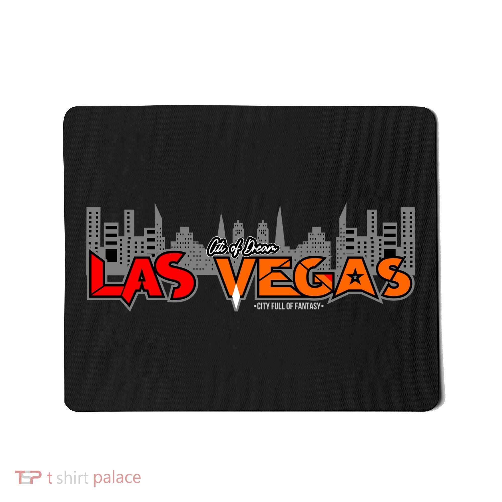 Las Vegas Graffiti Skyline Mousepad