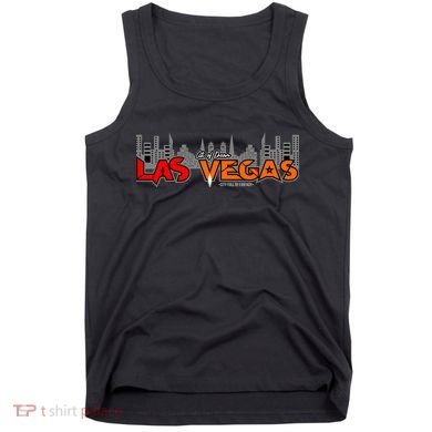 Las Vegas Graffiti Skyline Tank Top