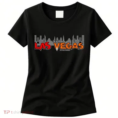 Las Vegas Graffiti Skyline Women's T-Shirt