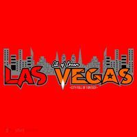 Las Vegas Graffiti Skyline Santa Hat thumb 1