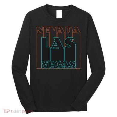 Las Vegas Retro Long Sleeve Shirt
