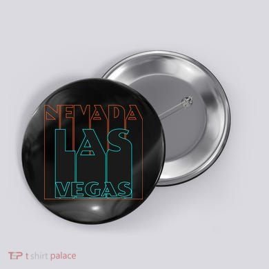 Las Vegas Retro Button