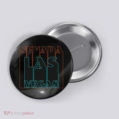 Las Vegas Retro Button