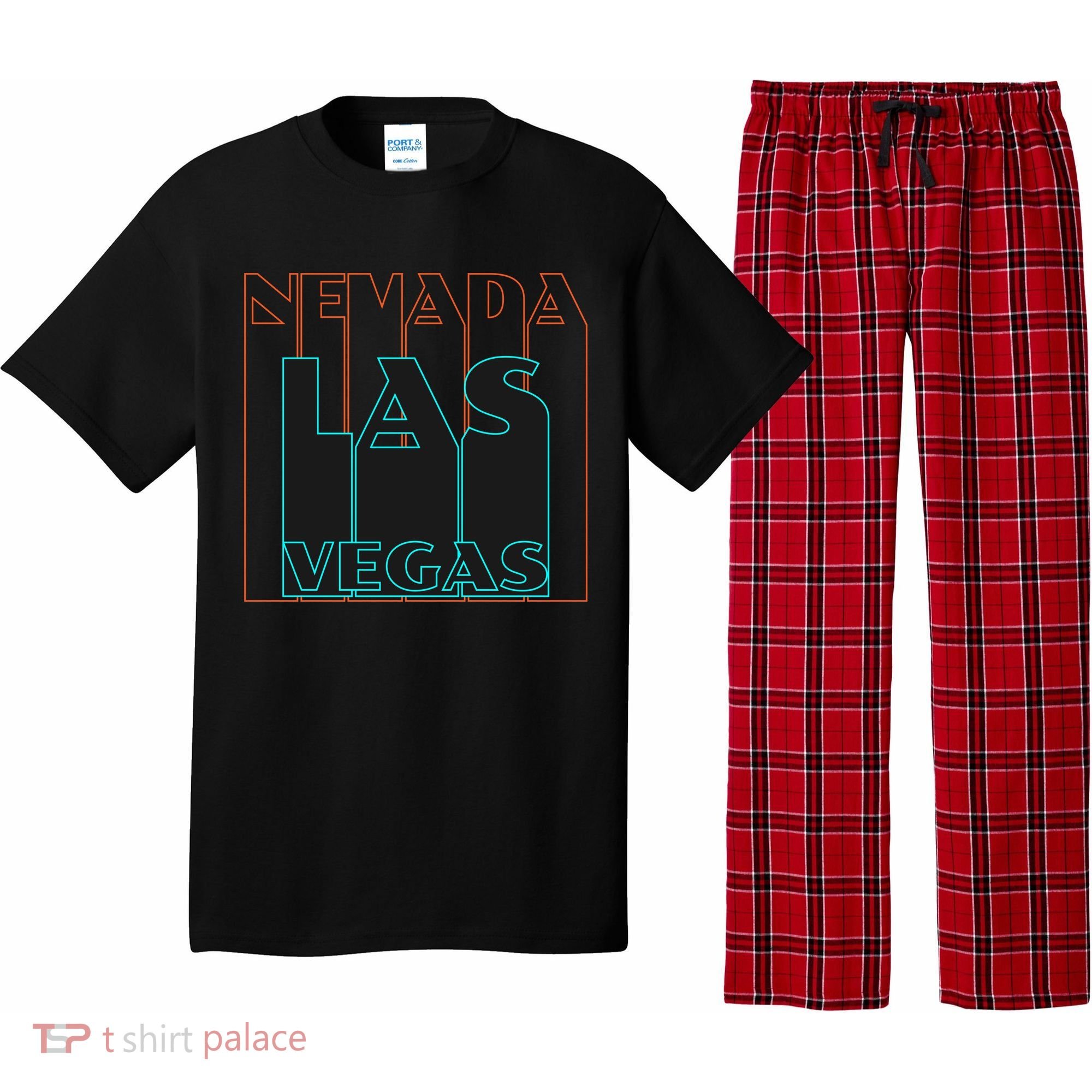 Las Vegas Retro Pajama Set