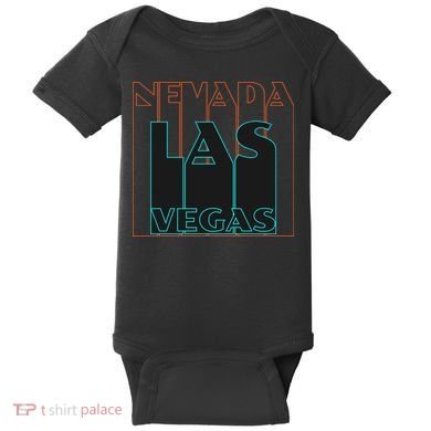Las Vegas Retro Baby Bodysuit