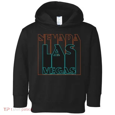 Las Vegas Retro Toddler Hoodie