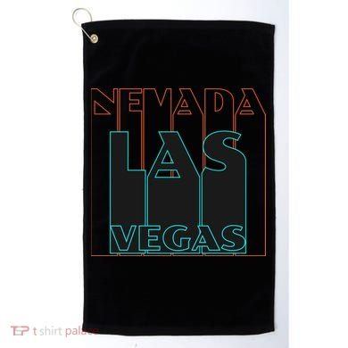 Las Vegas Retro Golf Towel