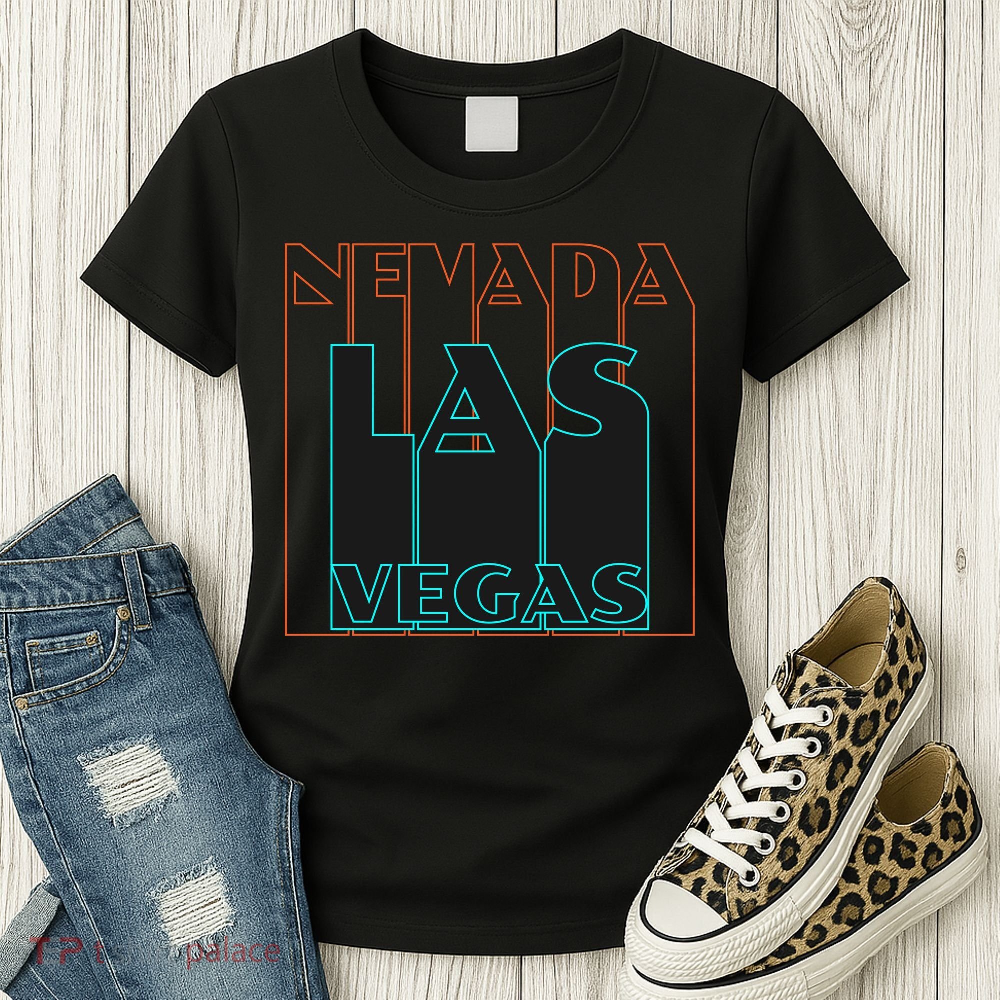 Las Vegas Retro Women's T-Shirt
