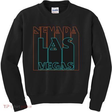Las Vegas Retro Kids Sweatshirt