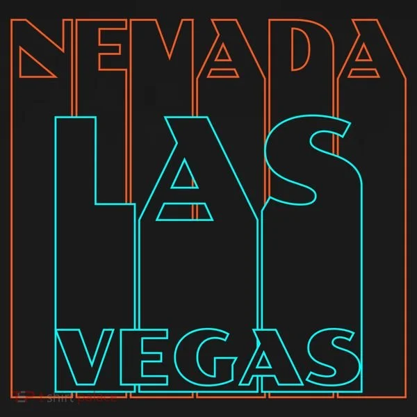 Las Vegas Retro Kids Long Sleeve Shirt