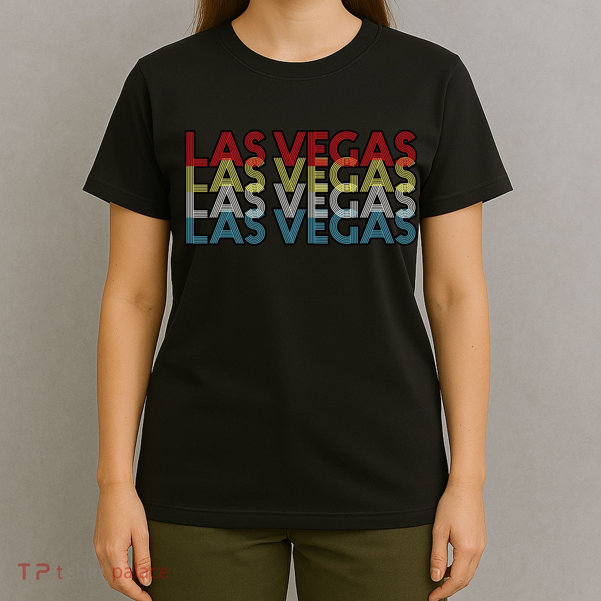 Las Vegas Retro Logo T-Shirt