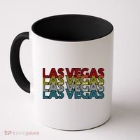 Las Vegas Retro Logo Coffee Mug thumb 0