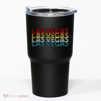 Las Vegas Retro Logo Tumbler