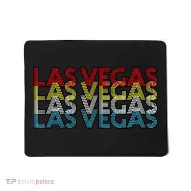 Las Vegas Retro Logo Mousepad