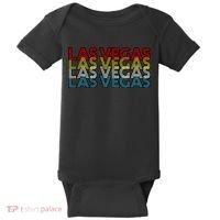 Las Vegas Retro Logo Baby Bodysuit thumb 0
