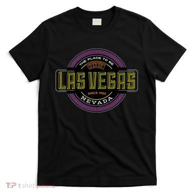 Las Vegas Retro Neon Logo T-Shirt
