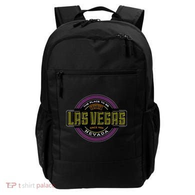 Las Vegas Retro Neon Logo Backpack