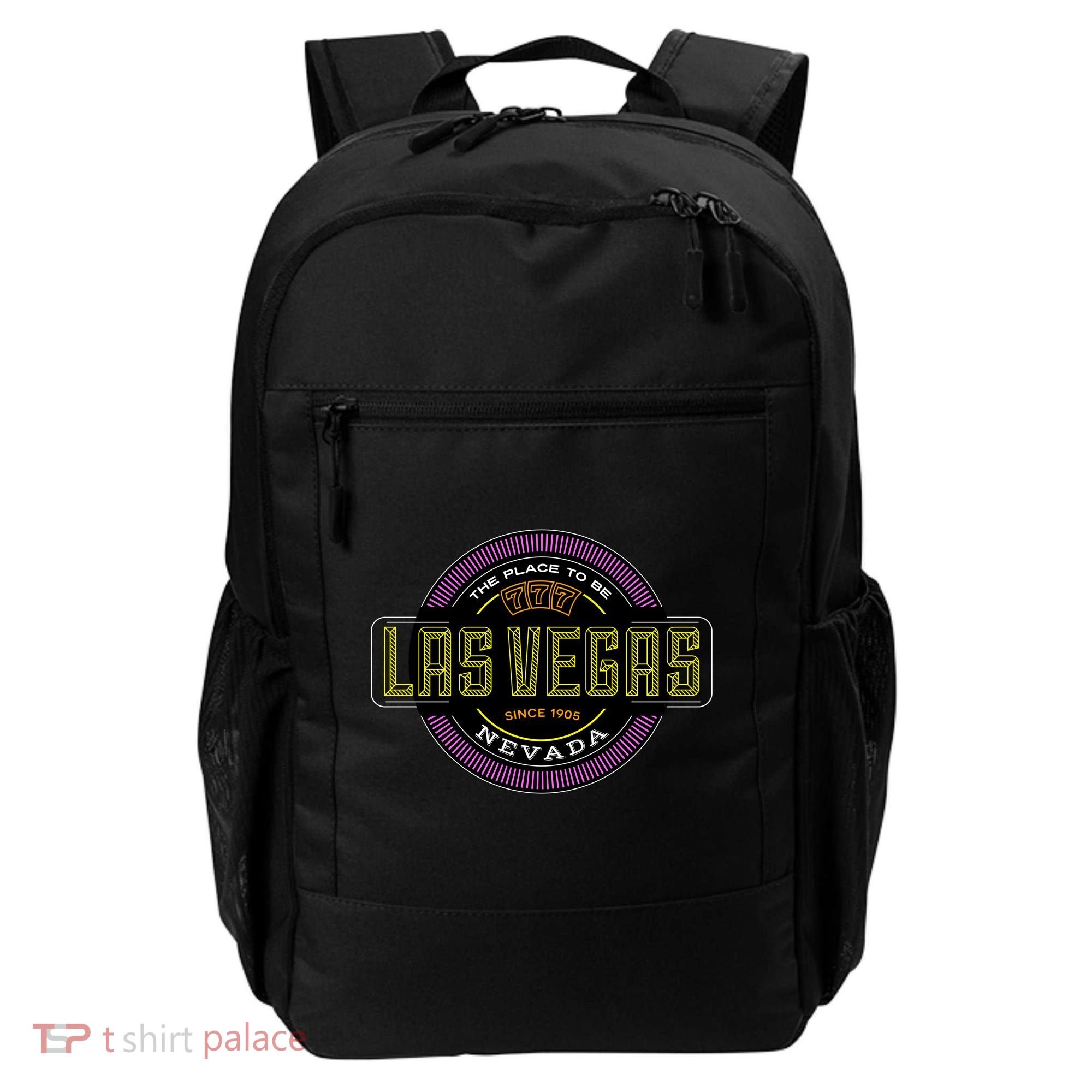 Las Vegas Retro Neon Logo Backpack