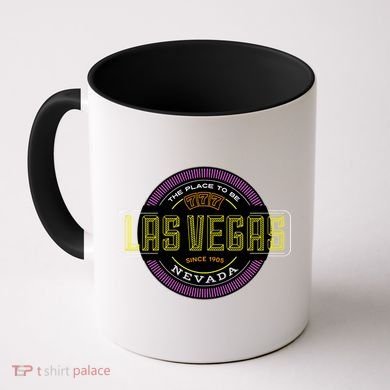 Las Vegas Retro Neon Logo Coffee Mug