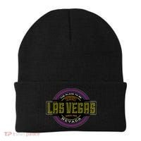 Las Vegas Retro Neon Logo Beanie thumb 0