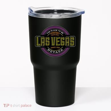 Las Vegas Retro Neon Logo Tumbler